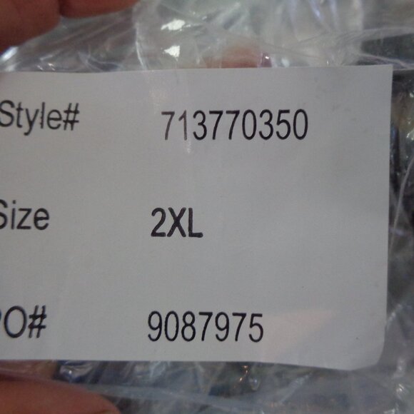 Cintas Black Rain Pants 2XL Motorcycle All Weather Lined Mens - Picture 6 of 6